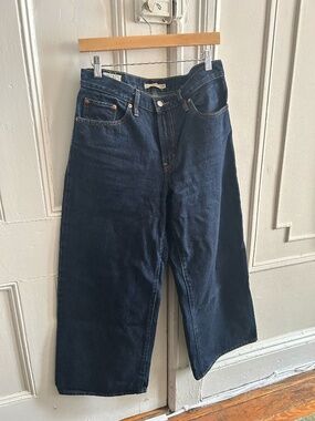Levi's XL Baggy Straight Jean in Dark Wash -